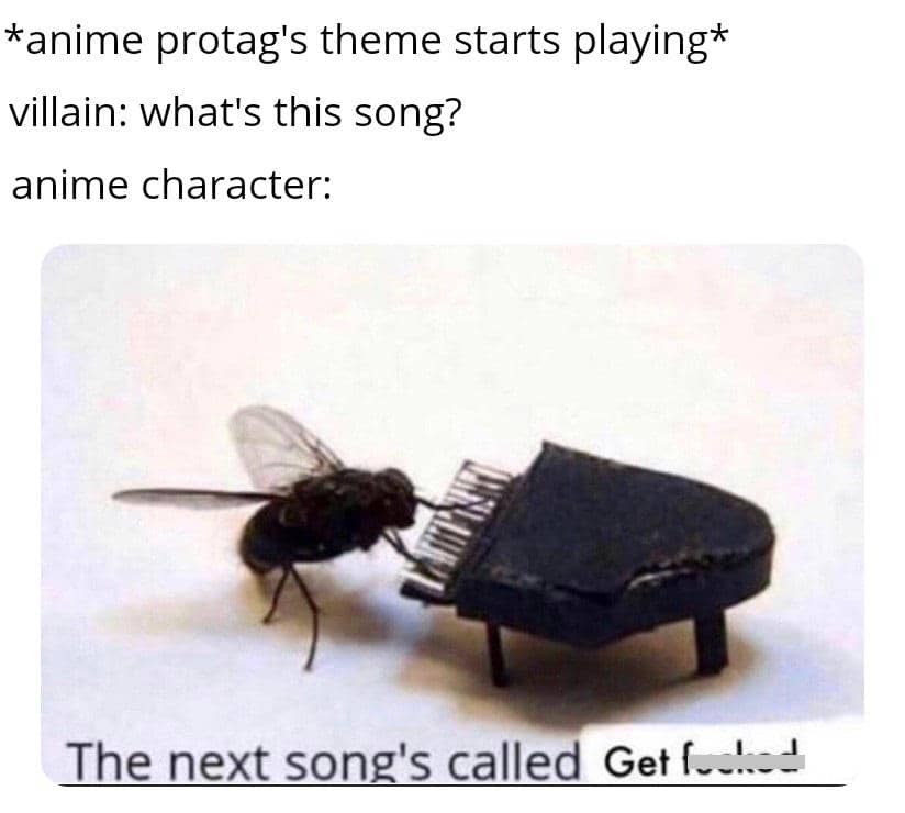 meme anime tentang piano