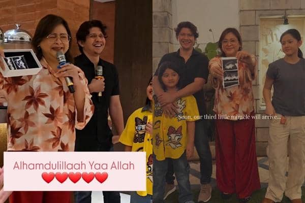 Audy Item dan Iko Uwais Umumkan Kehamilan Ketiga, Kado Anniversary Ke-14