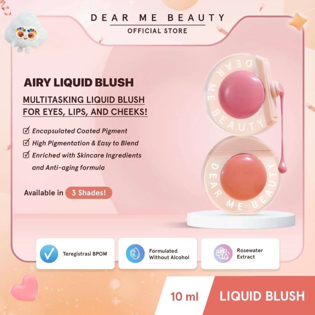 Dear Me Beauty Airy Liquid Blush