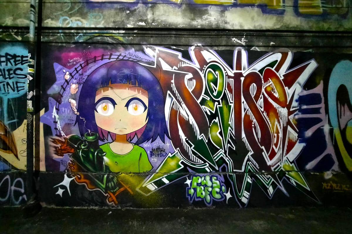 mural di kawasan Prawirotaman