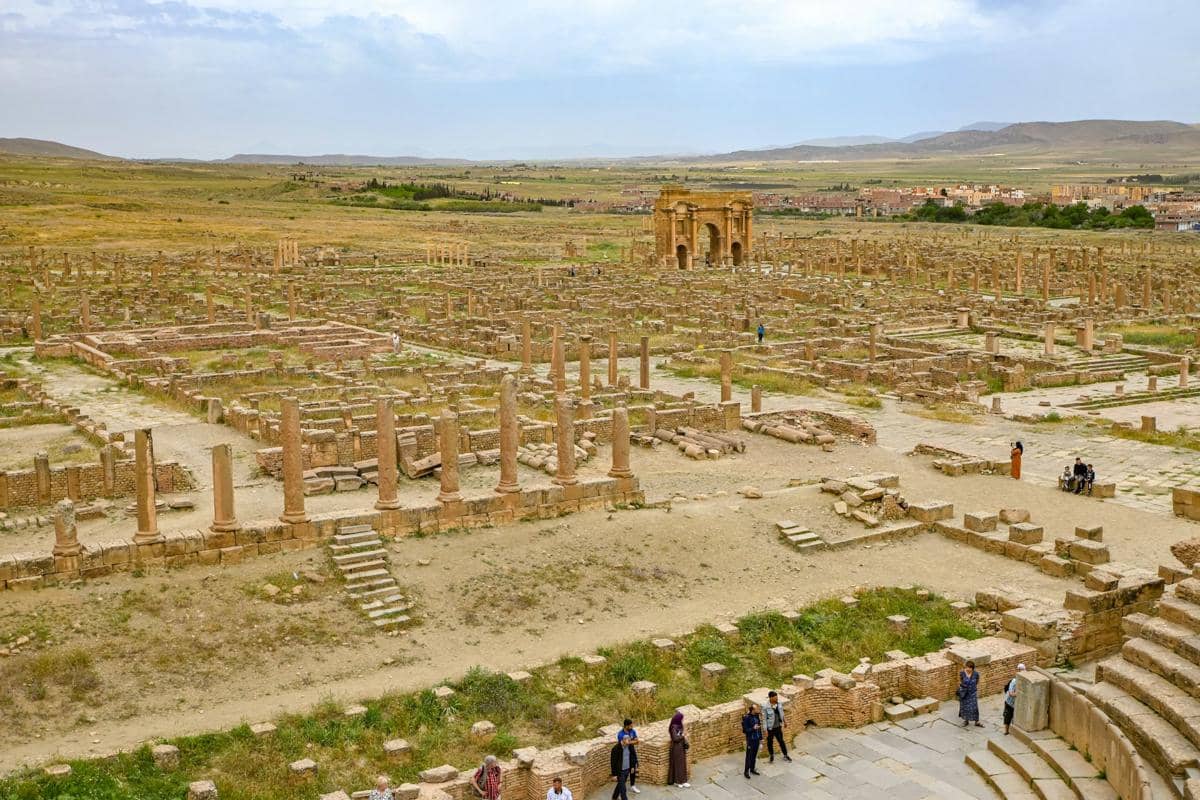 5 Fakta Timgad, Reruntuhan Kota Romawi Kuno di Aljazair