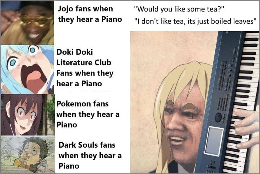 8 Meme Anime tentang Piano, kok Banyak yang Trauma?