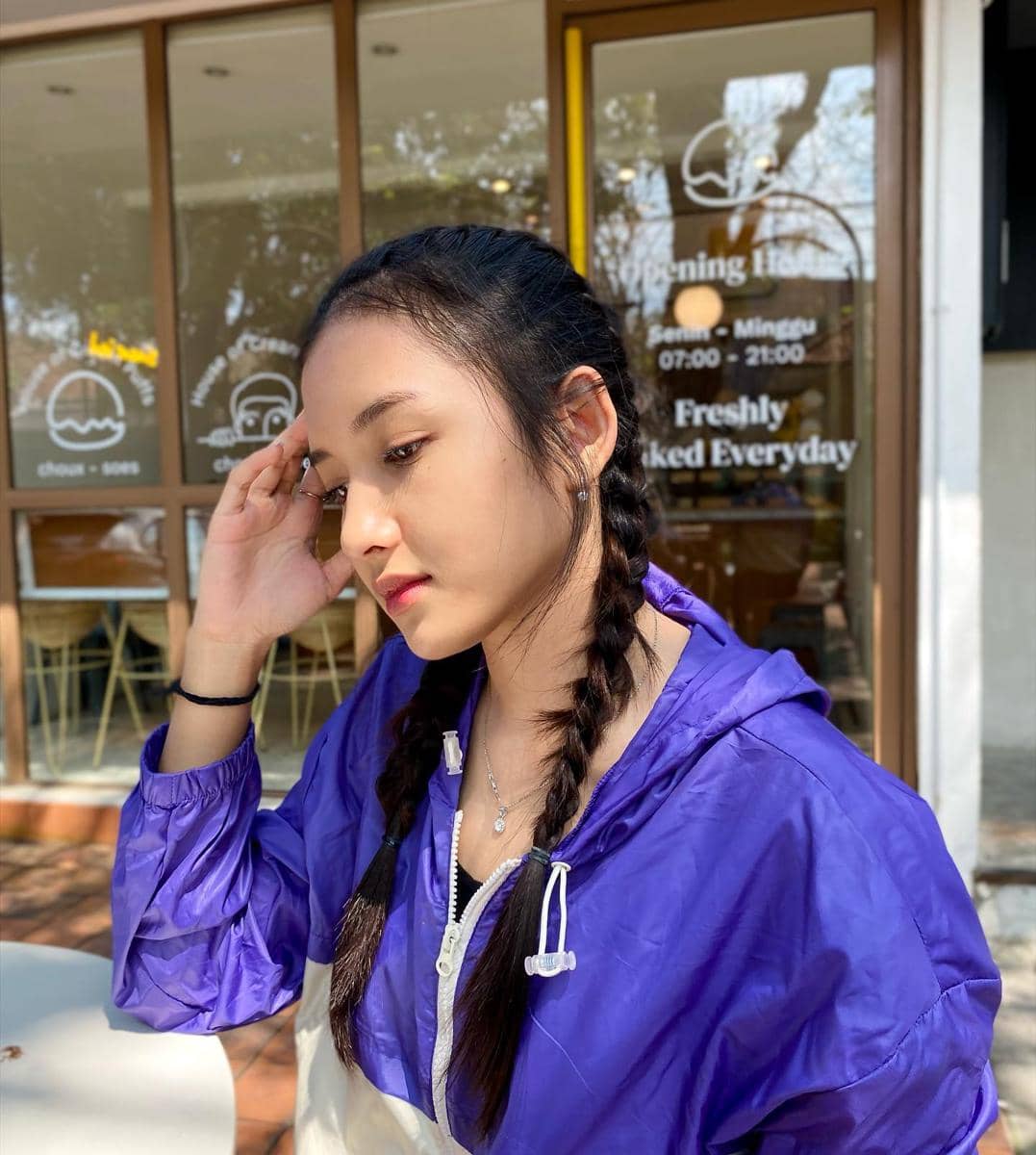 Inspirasi gaya rambut ala Yuriska Patricia