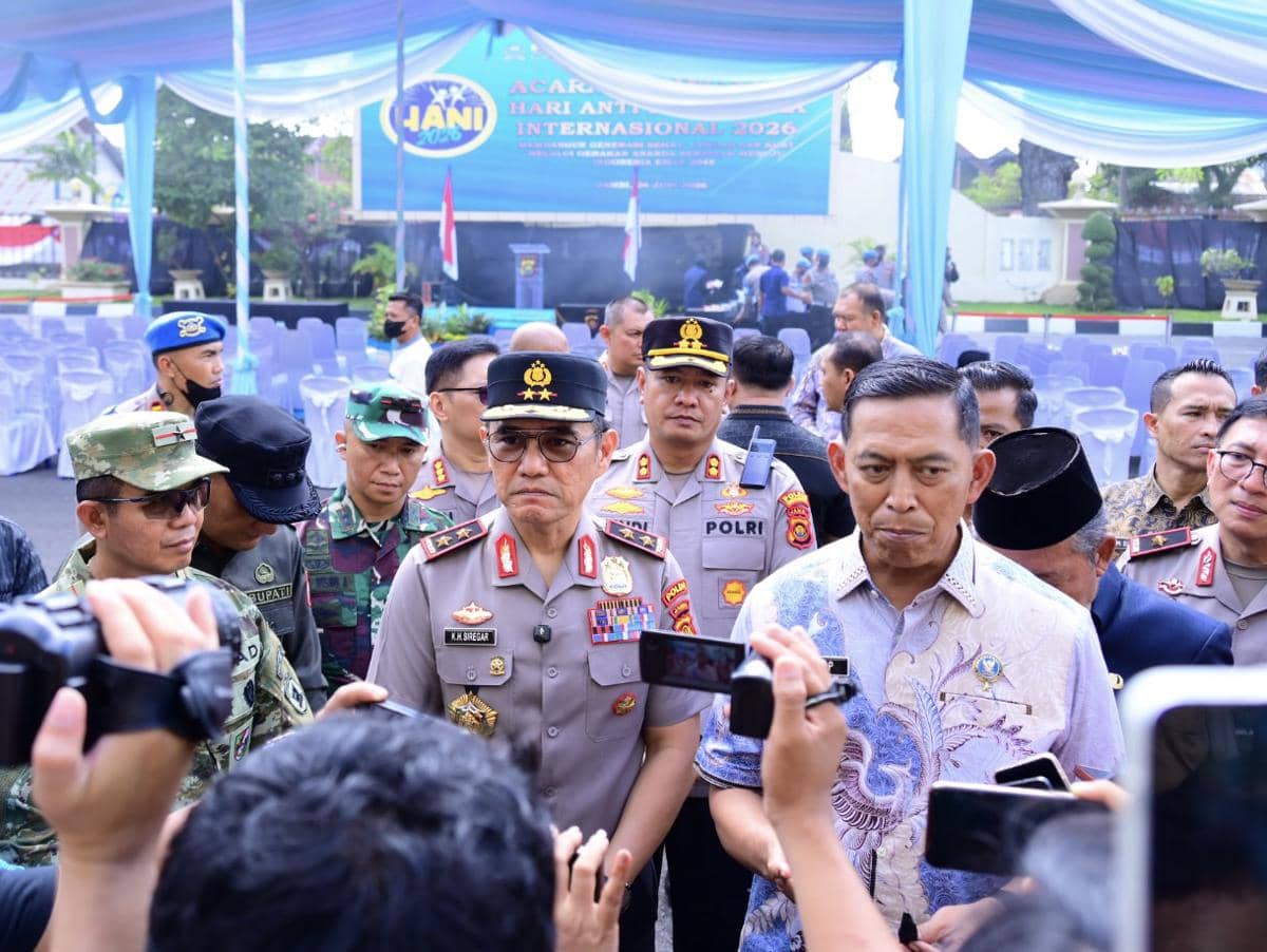 Polda Jambi Musnahkan Barang Bukti Sabu hingga Vape Isi Etomidate