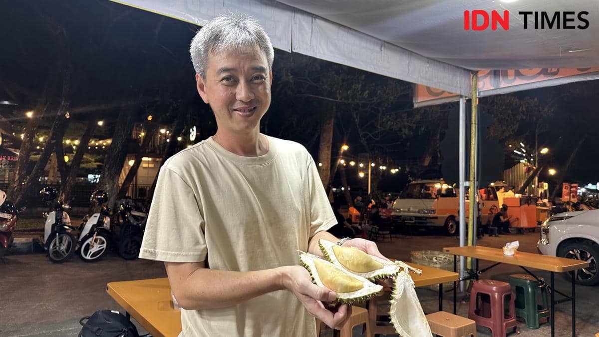 Rela Antre Demi Durian Jemongko, Ribuan Buah Ludes Terjual di Pontianak