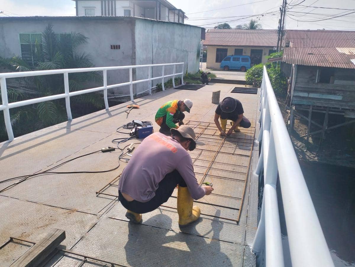 Jelang HUT Bhayangkara ke-80, Polda Riau Tuntaskan 110 Jembatan