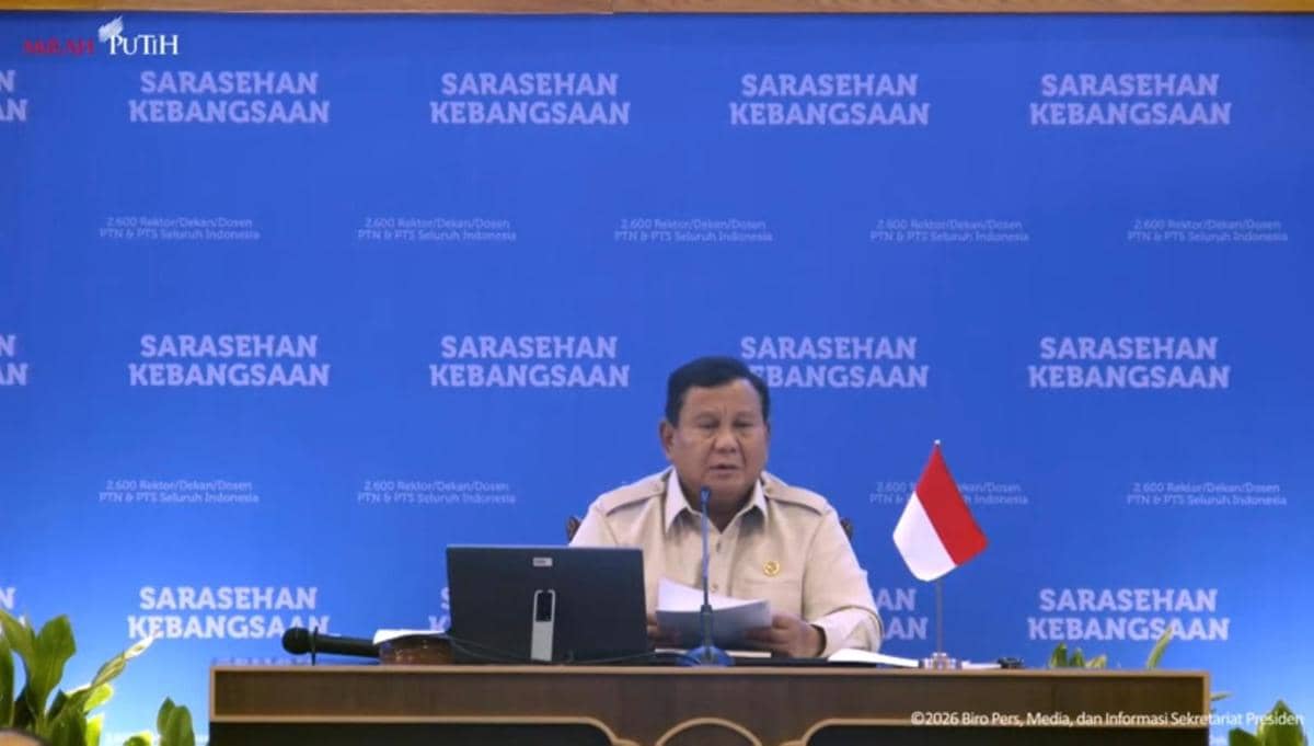 Prabowo Ingin Kampus Tidak Jadi Tempat Adu Pertentangan