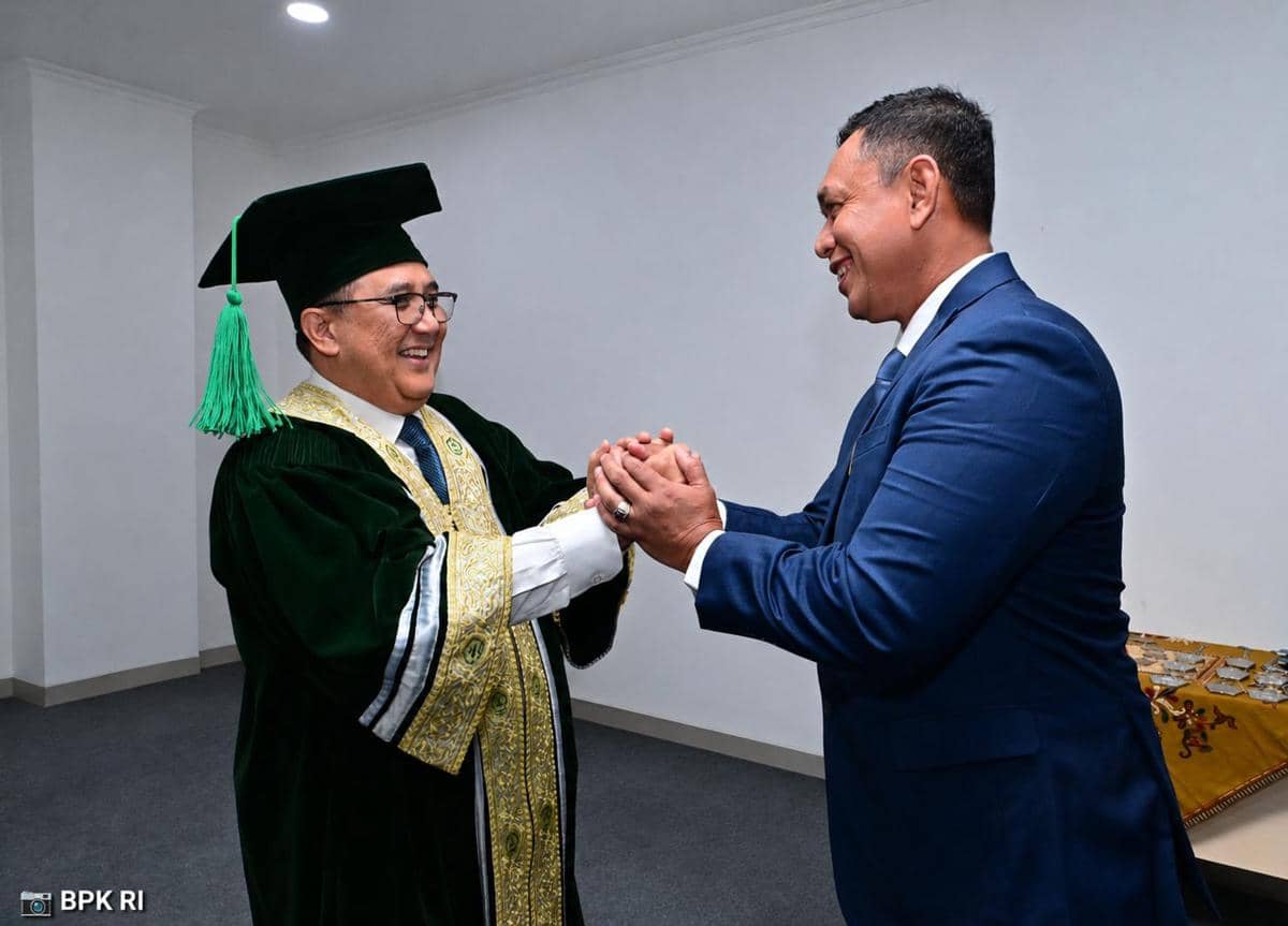 Dirut BULOG Hadiri Pengukuhan Profesor Kehormatan Anggota VII BPK RI