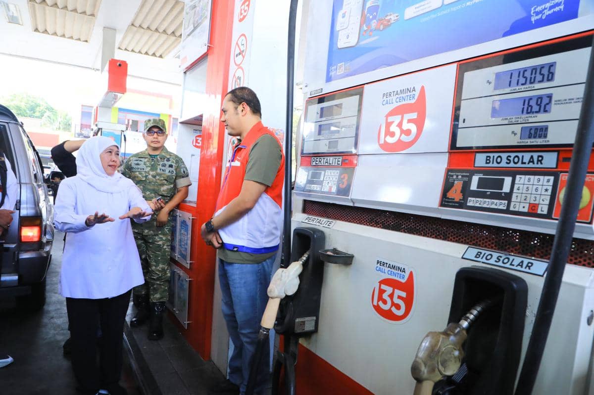 Dapat Kepastian Pertamina, Khofifah Sebut Pasokan Biosolar Ditambah