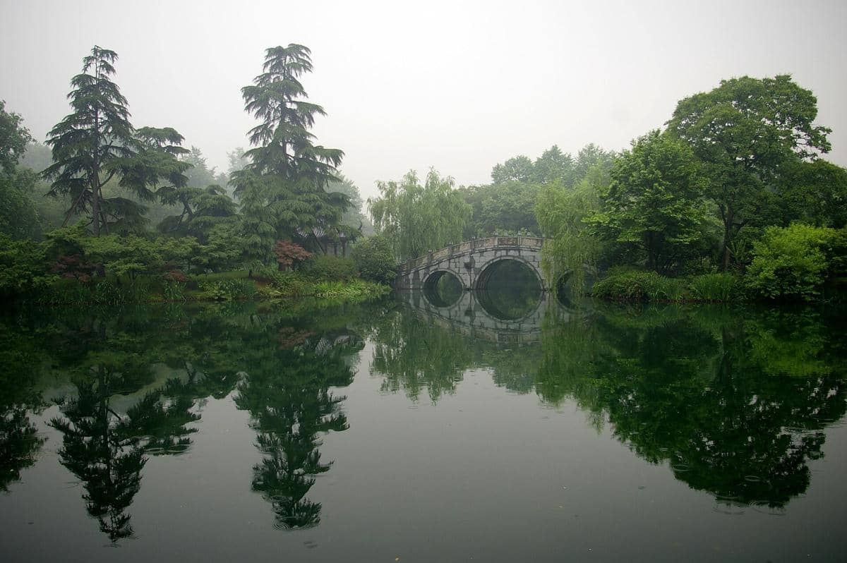 potret Danau Barat Hangzhou