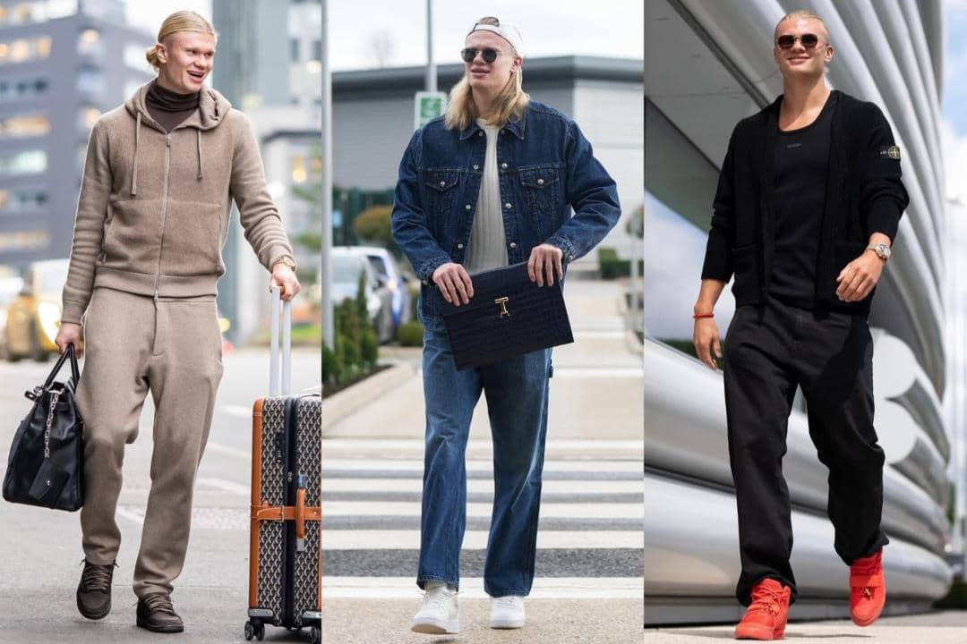 8 Inspirasi Gaya Kasual ala Erling Haaland, Modis Maksimal! 