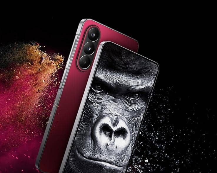 ilustrasi kaca pelindung yang kokoh untuk Samsung Galaxy M47 5G 