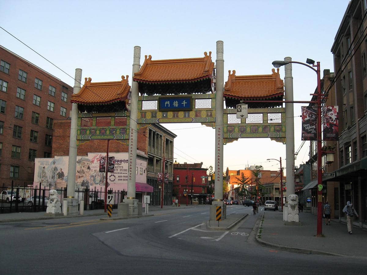 potret Chinatown di kota Vancouver