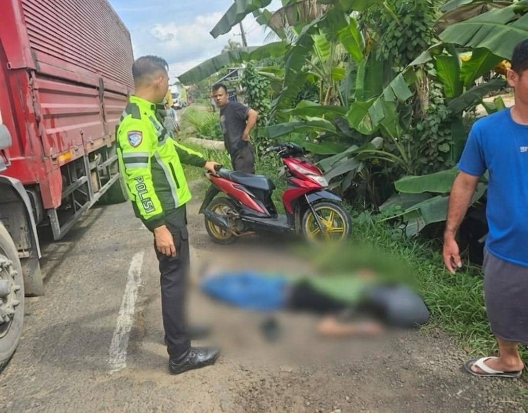 Sehari 3 Kecelakaan, Jalintim Betung-Palembang Macet Parah