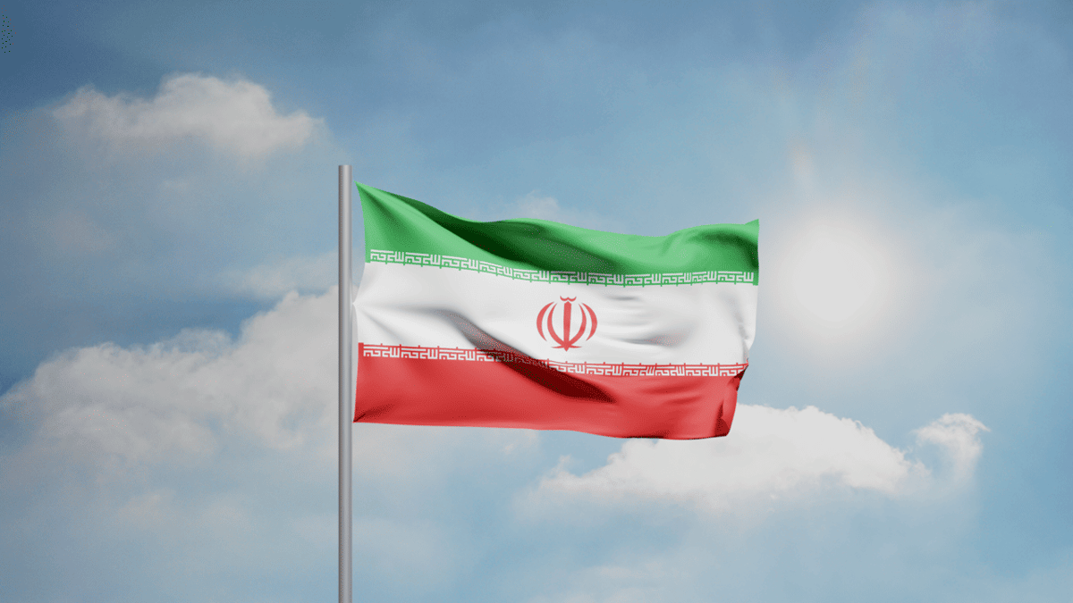 ilustrasi bendera Iran