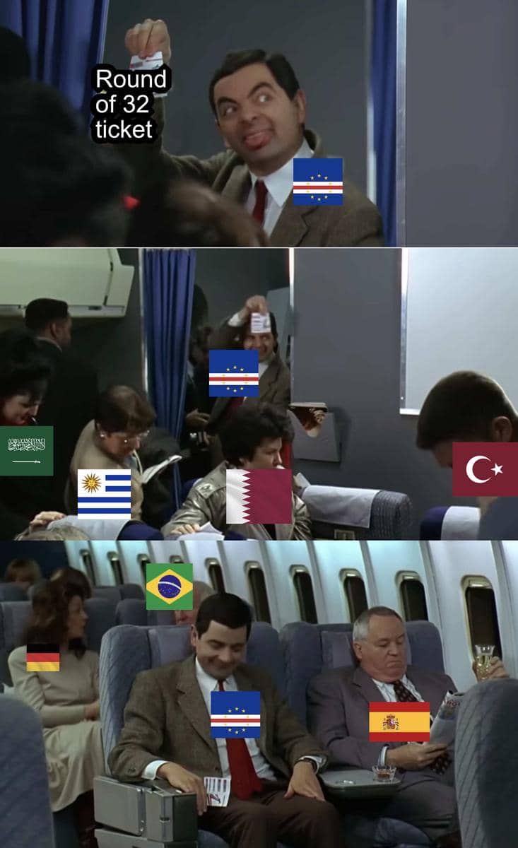meme Cape Verde lolos 32 besar Piala Dunia 2026 (x.com/onecak)