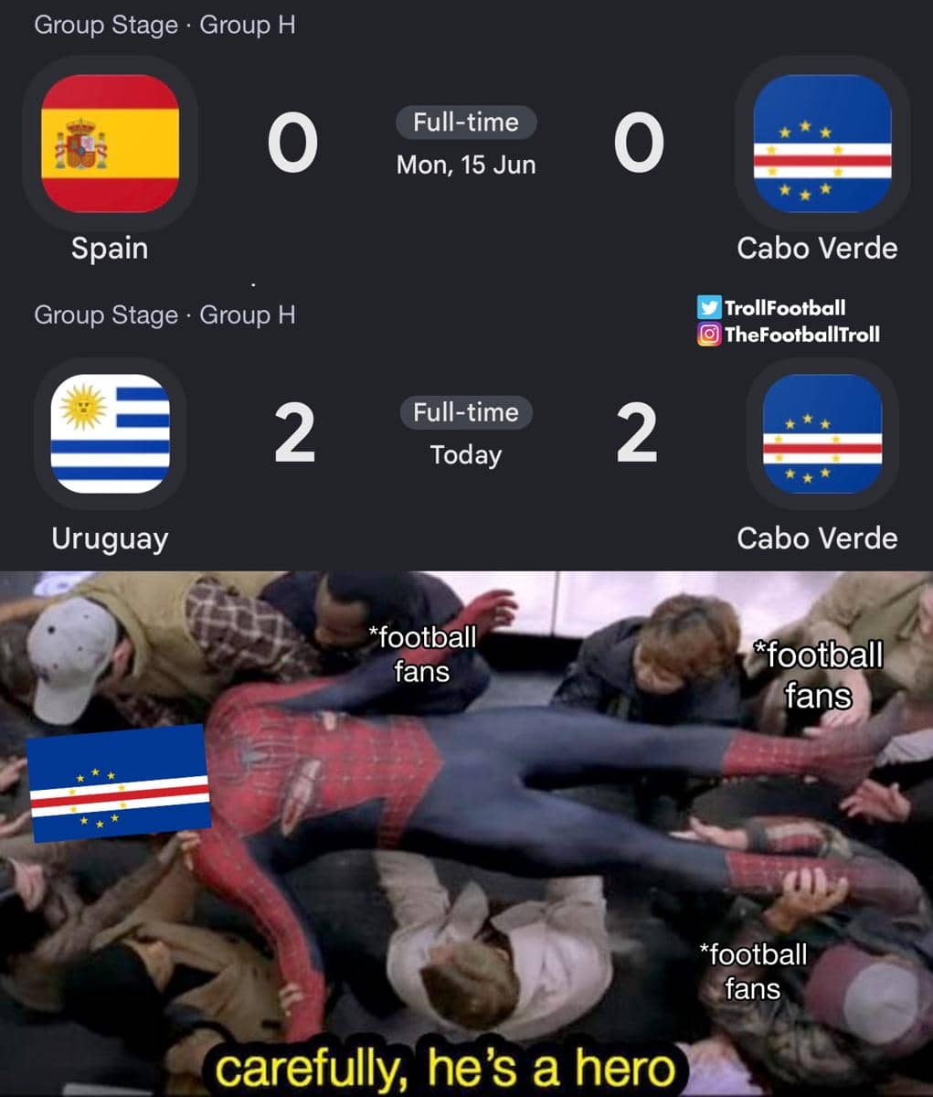 meme Cape Verde lolos 32 besar Piala Dunia 2026 (x.com/trollfootball)
