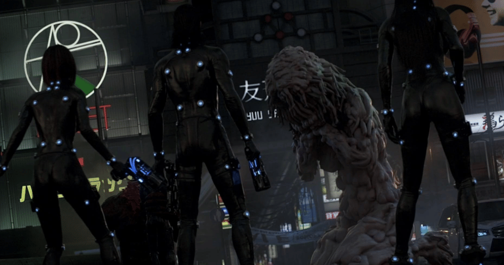 Cuplikan dari anime GANTZ:O (2016)