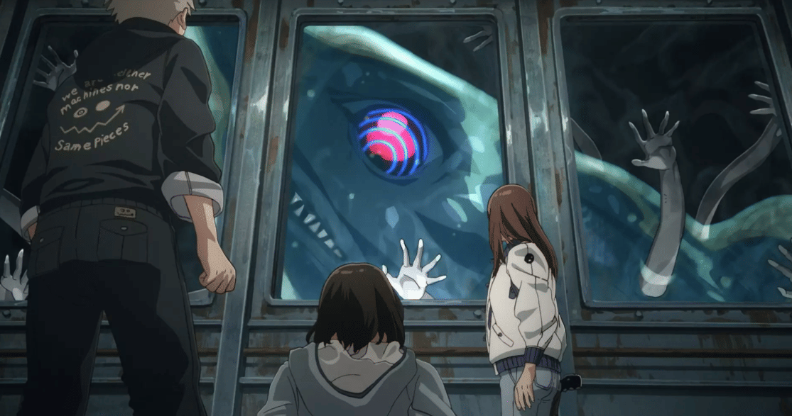 Cuplikan dari anime Heavenly Delusion (2023)