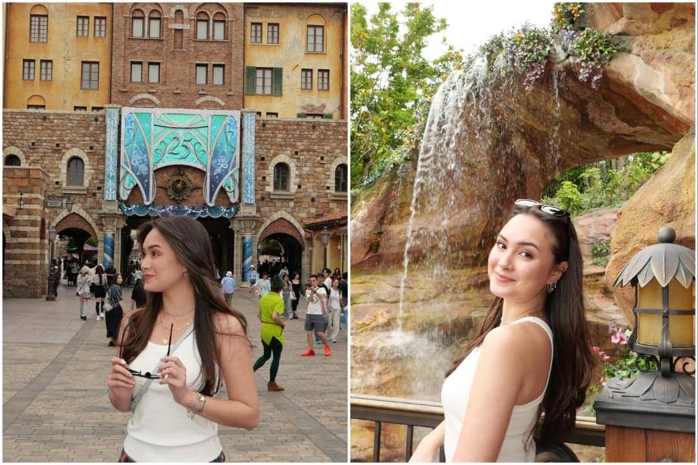 10 Potret Caitlin Halderman Jalan-jalan di Tokyo DisneySea, Seru!