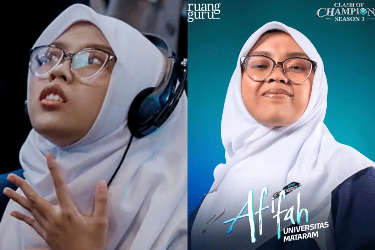 Profil Afifah, Mahasiswa UNRAM Pertama di Clash of Champions Season 3