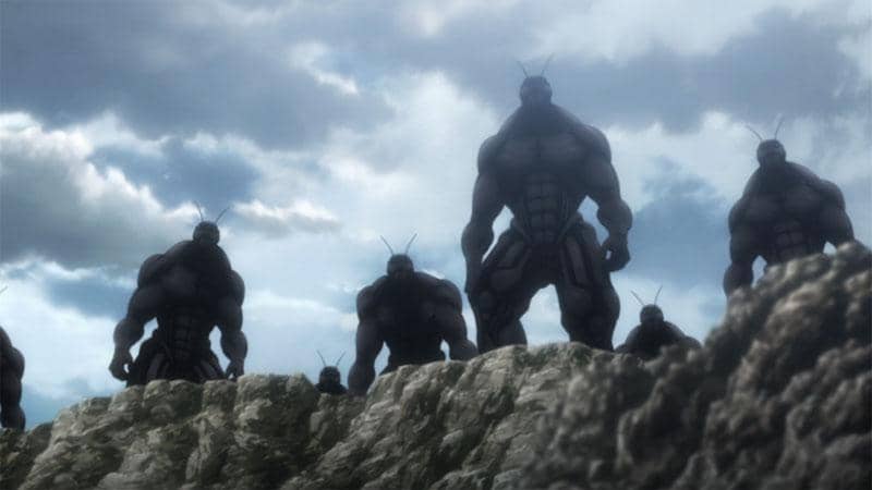 Cuplikan dari anime Terra Formars (2014)