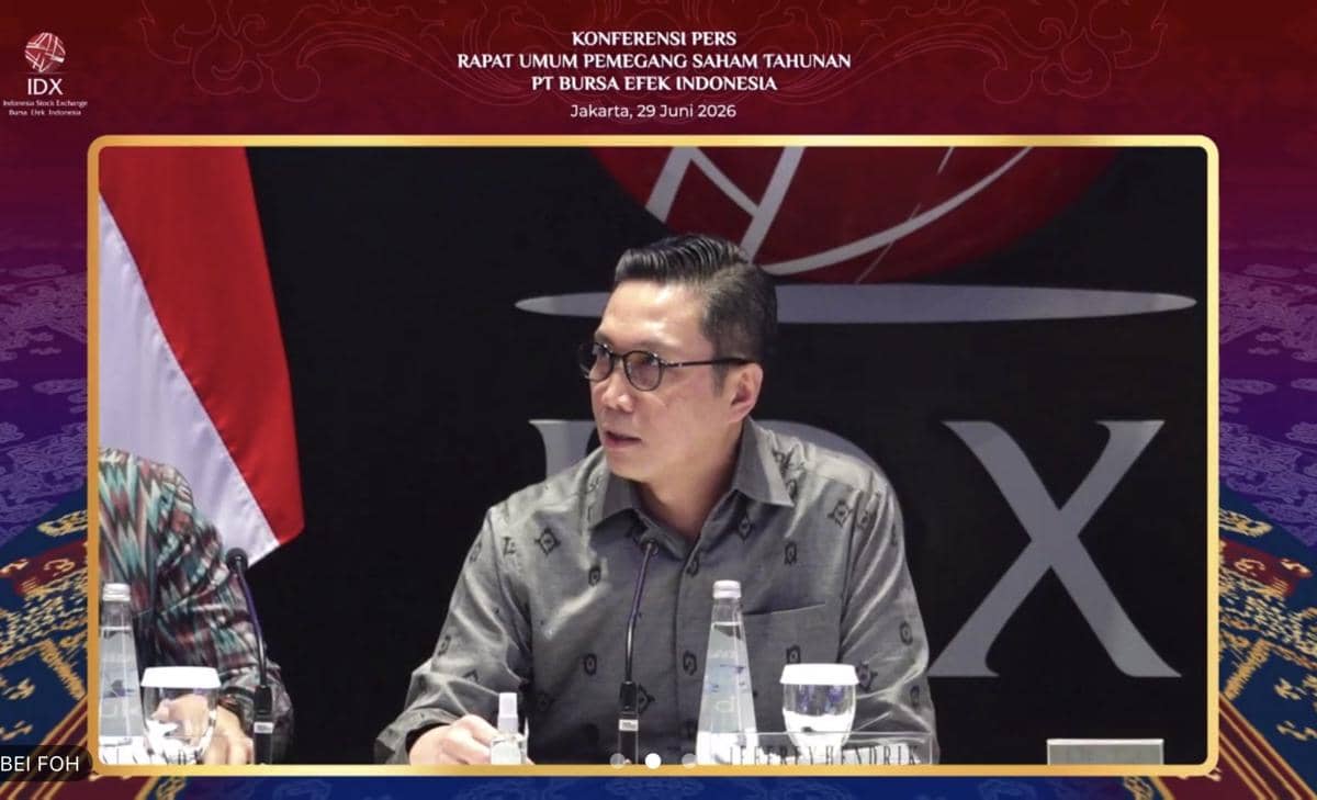 Jeffrey Hendrik Sah Jadi Bos Bursa Efek Indonesia