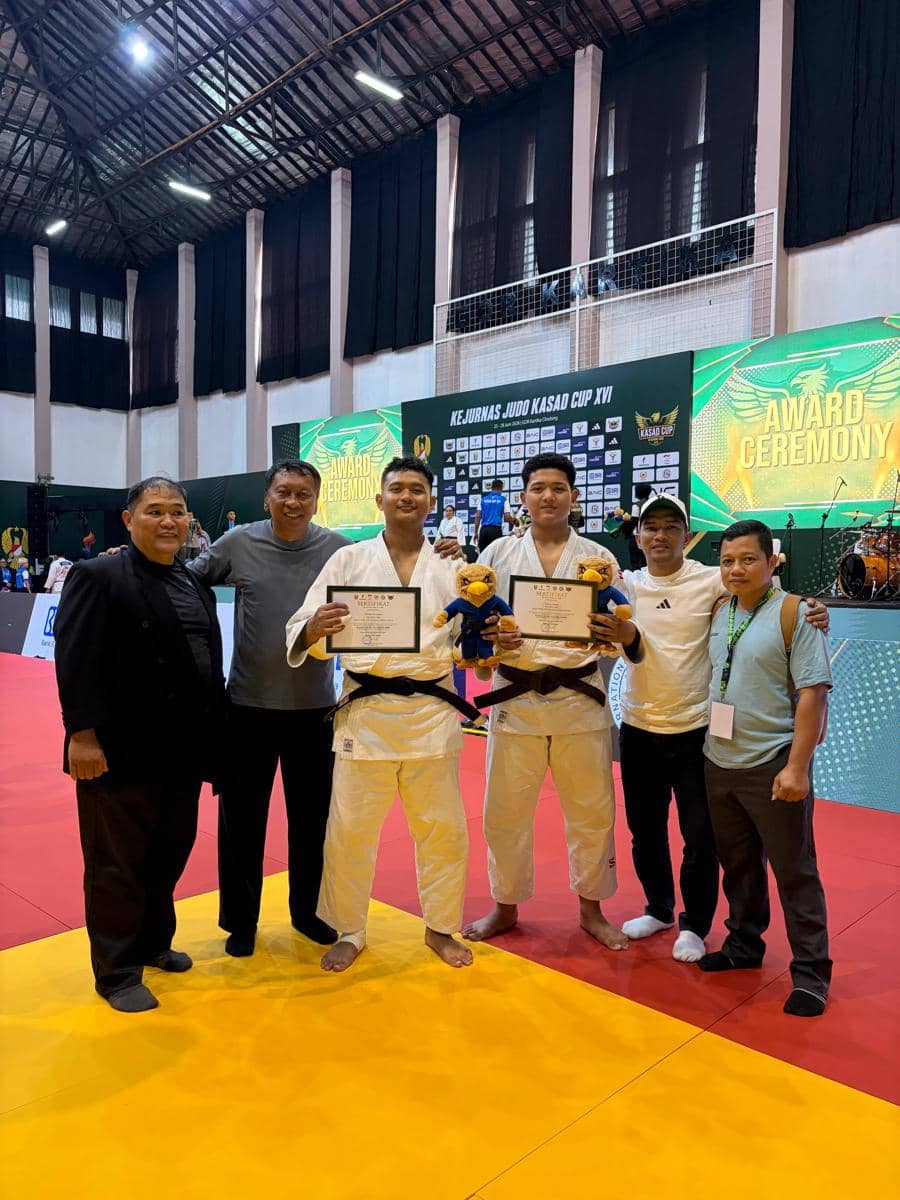 Judo Sumut Raih 1 Emas, 3 Perak dan 4 Perunggu Kasad Cup XVI