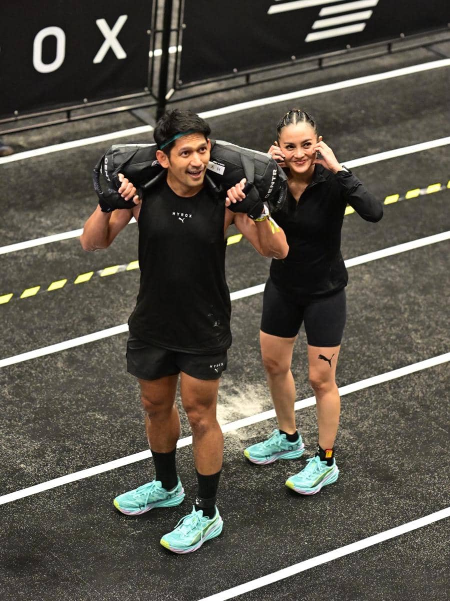 gaya artis di HYROX Indonesia 2026