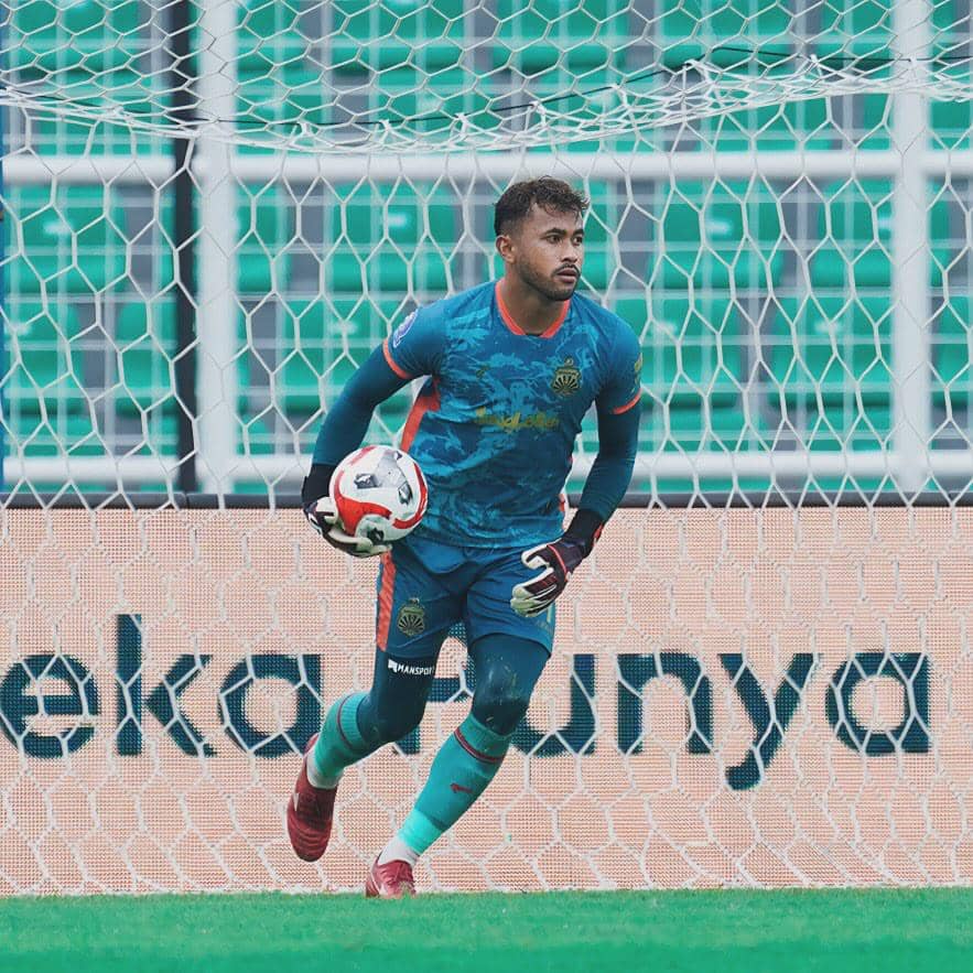 Aqil Savik saat membela Bhayangkara Presisi Lampung FC. (Instagram: aqil_savik) 