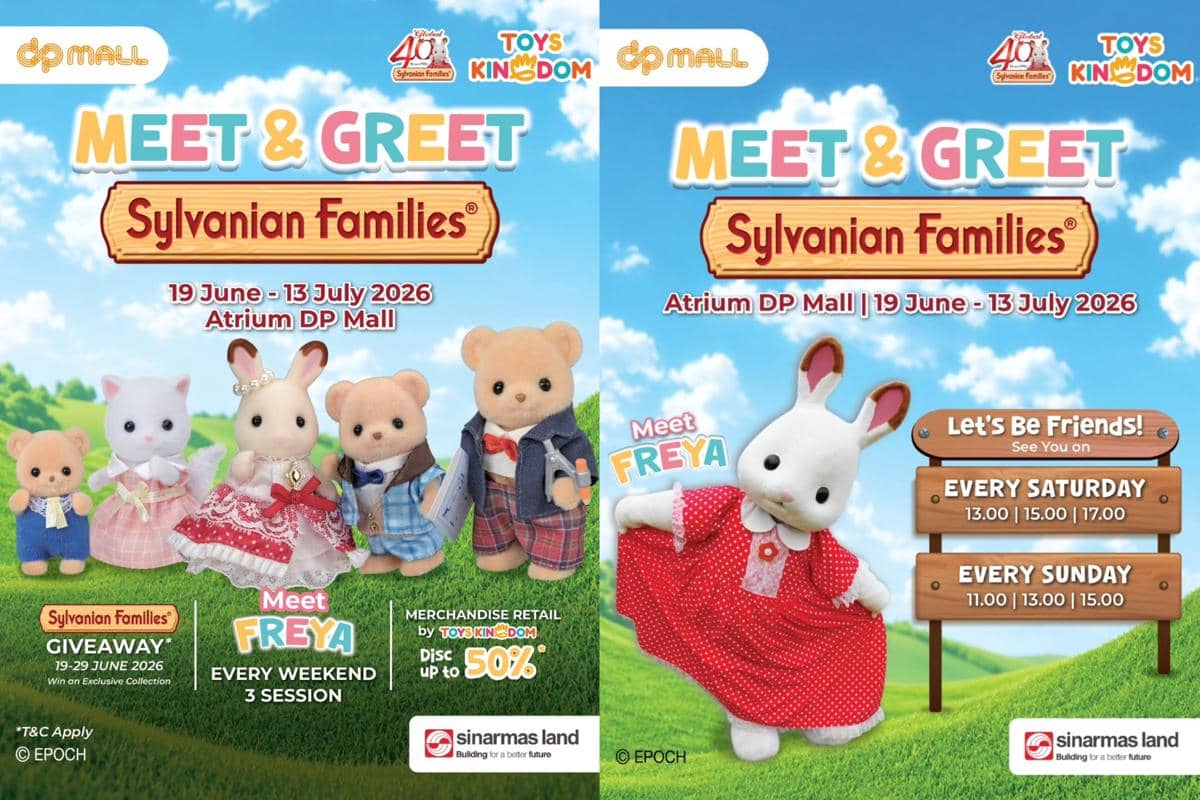 Meet & Greet Sylvanian Families, DP Mall Semarang