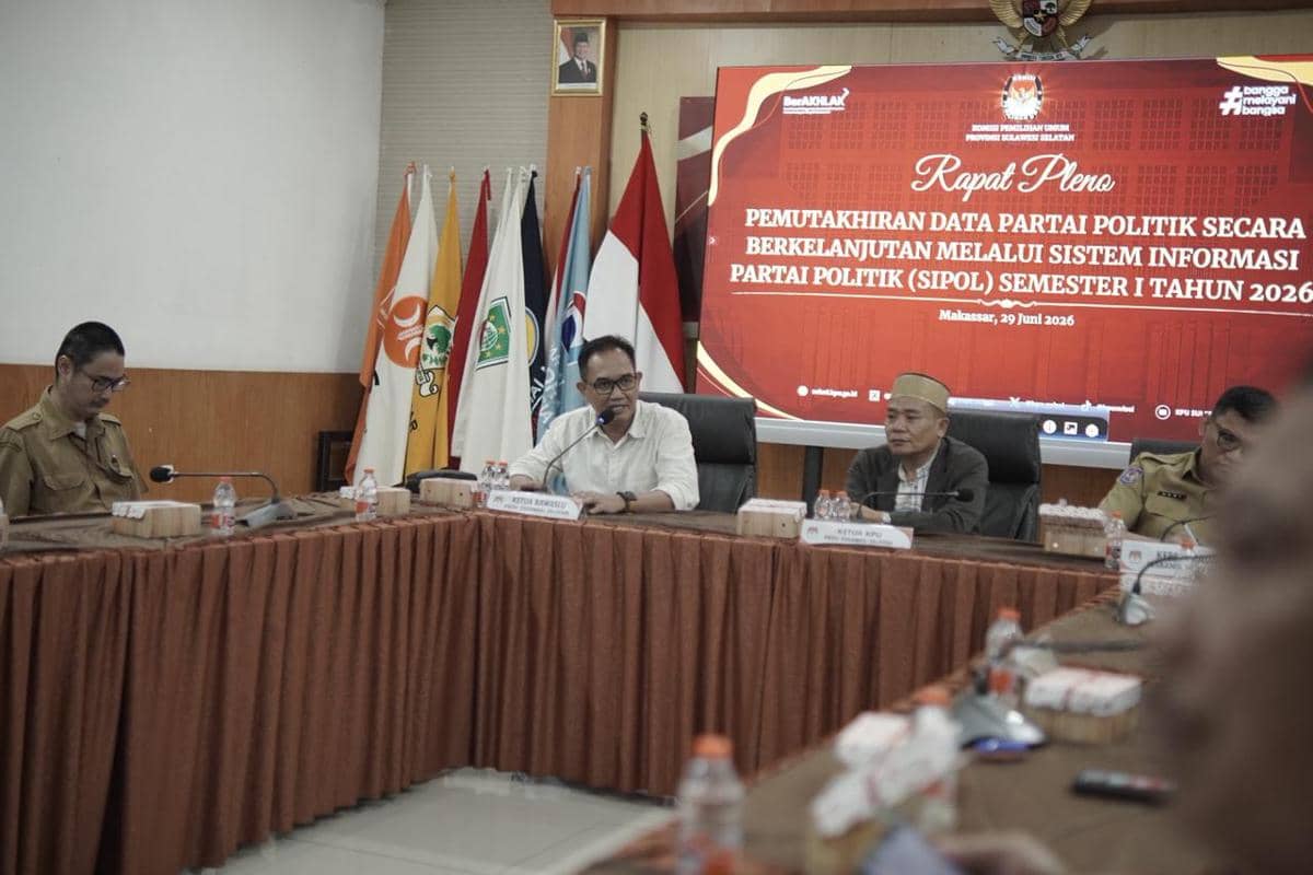 Bawaslu Sulsel Ingatkan Risiko Pencatutan Nama saat Pemutakhiran Data Parpol