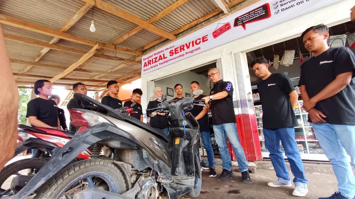Bengkel Binaan Yayasan AHM Jadi Penopang Ekonomi Daerah