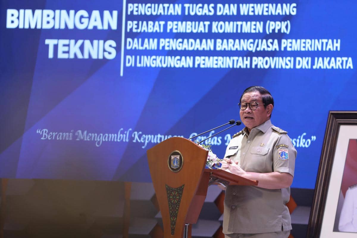 Pramonow Ingatkan PPK DKI, Keputusan Harus Berbasis Data dan Fakta