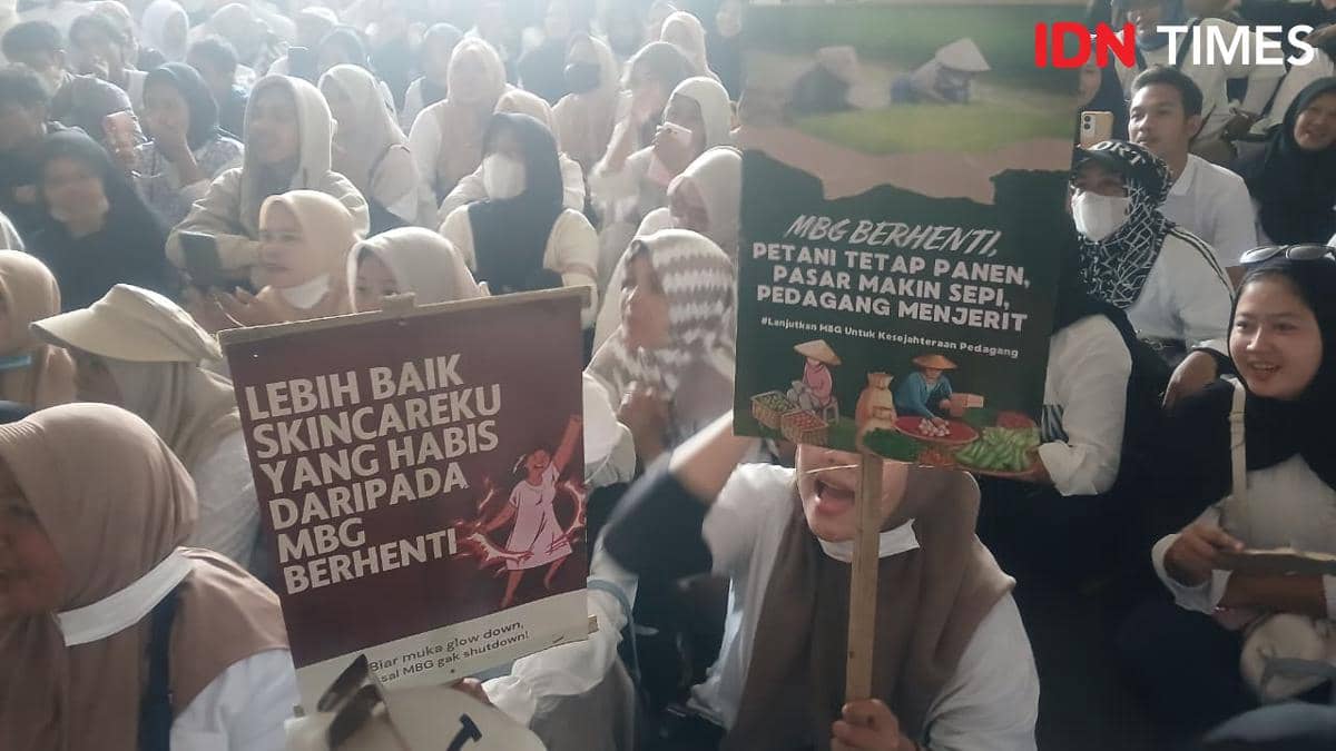 Pegawai SPPG di Tangerang Demo, Minta MBG Dibuat Undang-Undang
