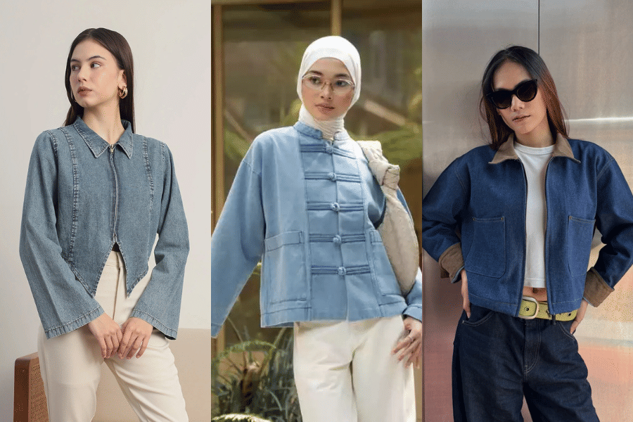 Tren Denim Populer Lagi! Cek 7 Rekomendasi Outer Stylish Bahan Jeans