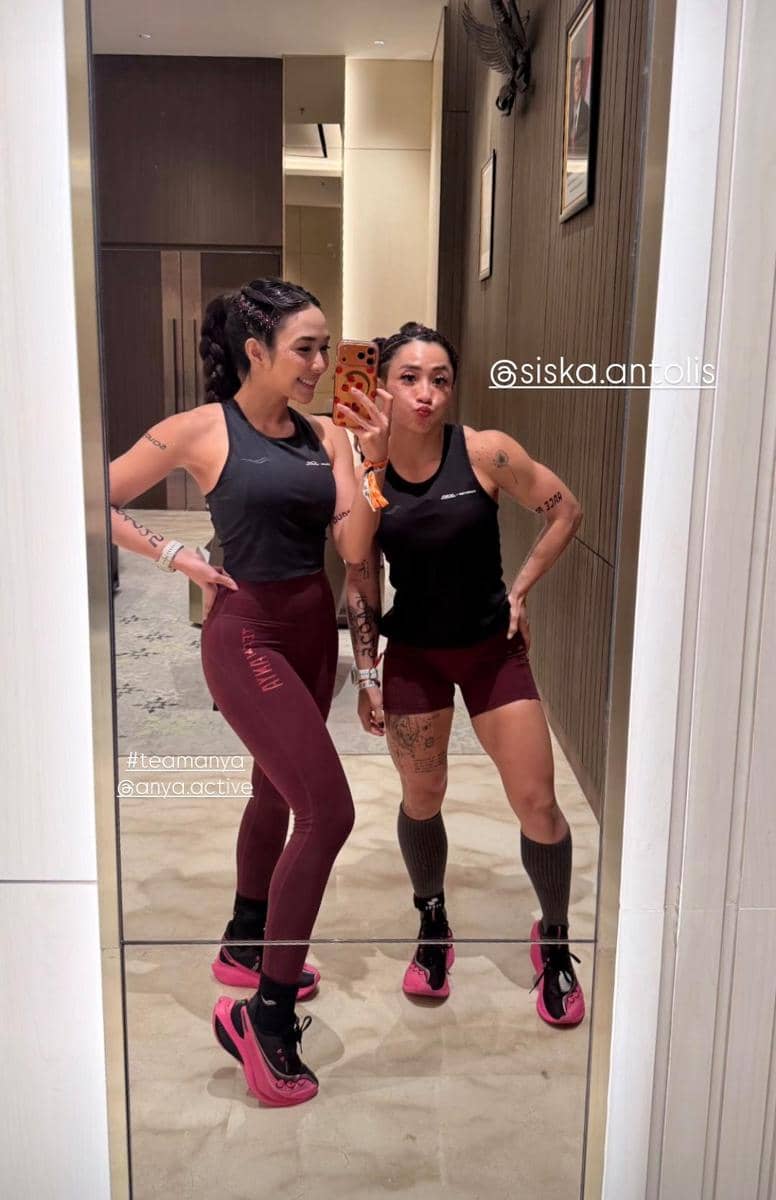 gaya artis di HYROX Indonesia 2026 