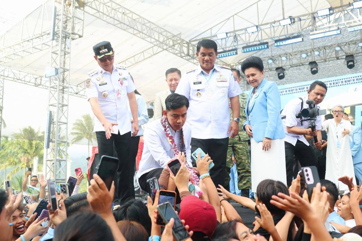 Wapres Gibran Kunjungi Sulut, Ingatkan Bonus Demografi