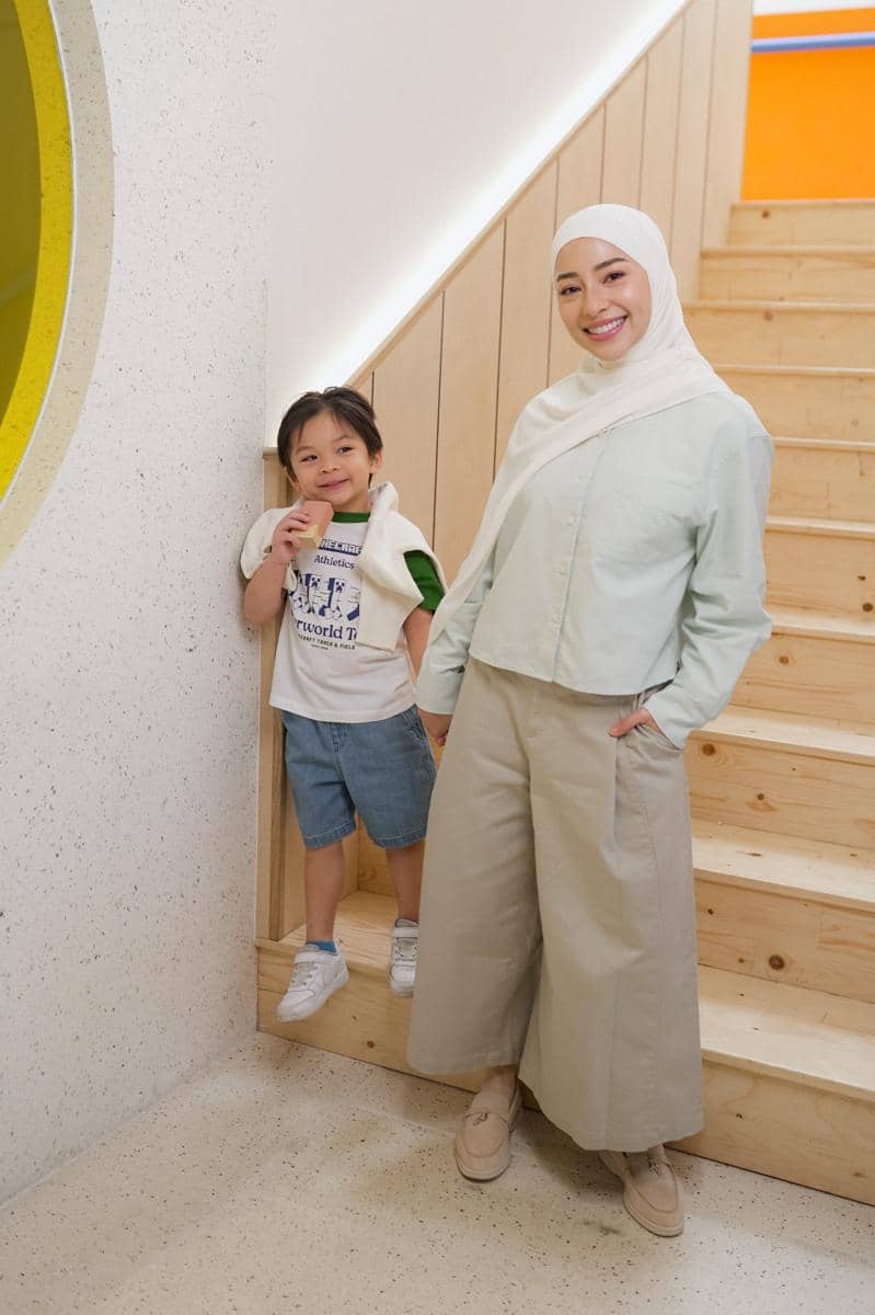 Koleksi UNIQLO KIDS pilihan Nikita Willy dan Issa