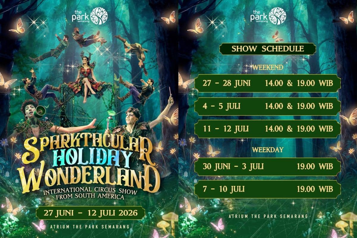 Sparktakuler Holiday Wonderland, The Park Semarang