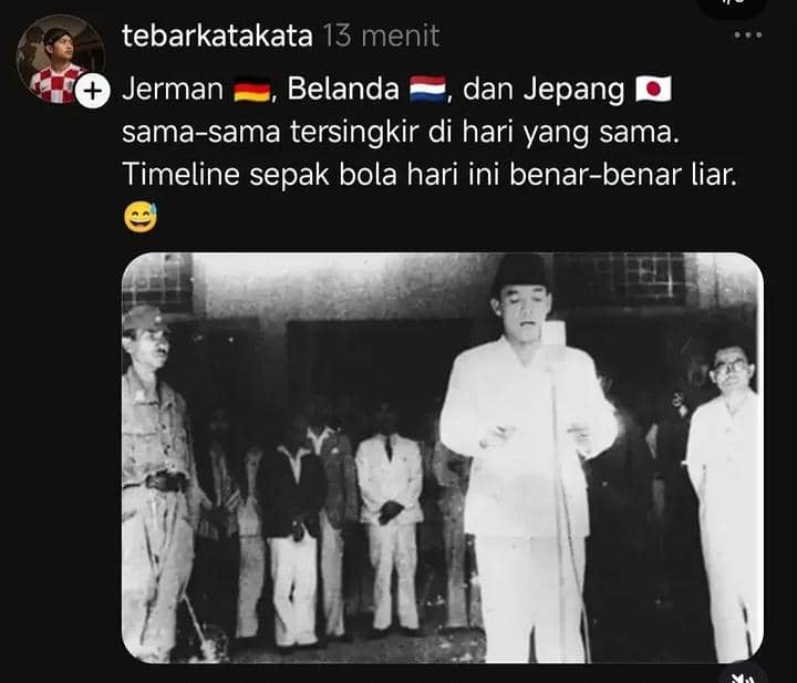 8 Meme Jepang dan Belanda Tersingkir dari Piala Dunia 2026, Merdeka?