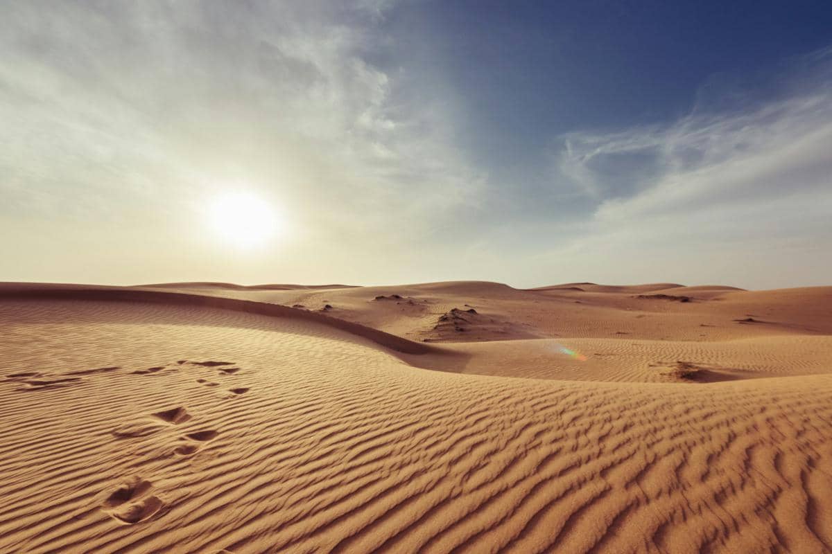 ilustrasi Gurun Sahara