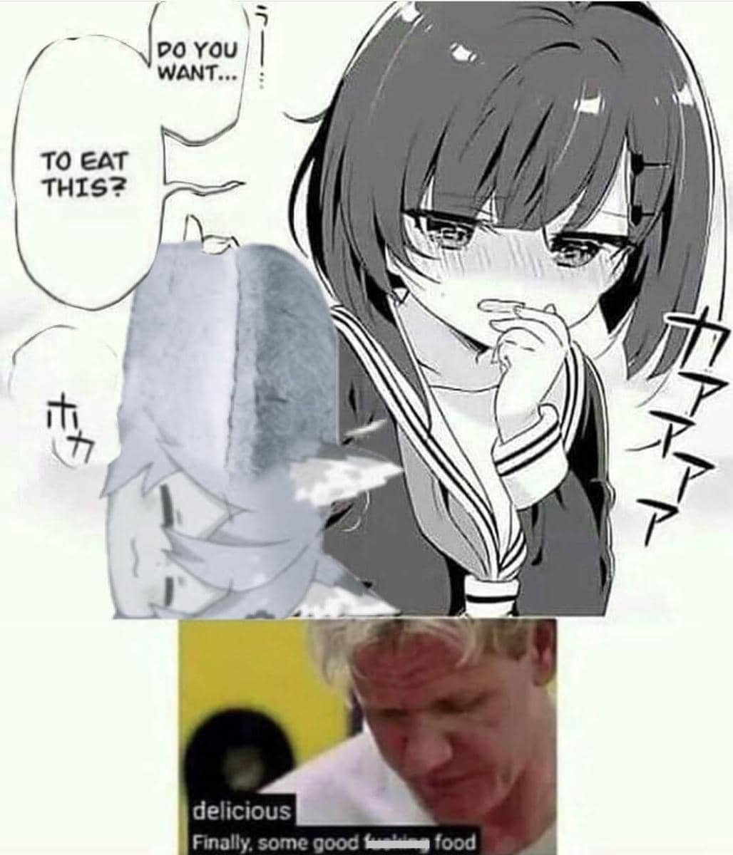 meme anime tentang roti