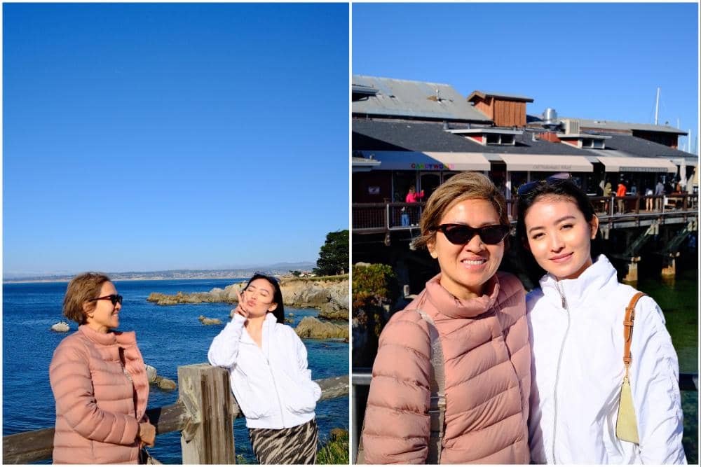 10 Potret Natasha Wilona dan Mama Jalan-jalan di Kota Pacific Grove