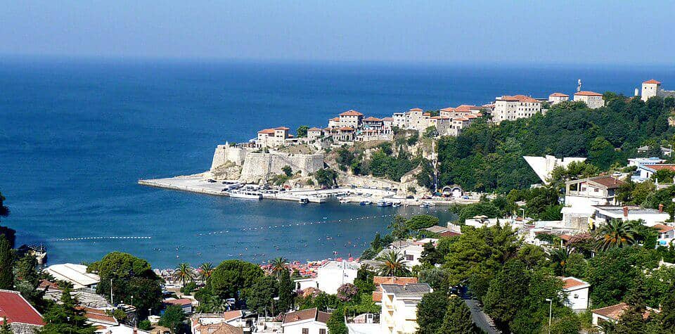 Kota Ulcinj di Montenegro