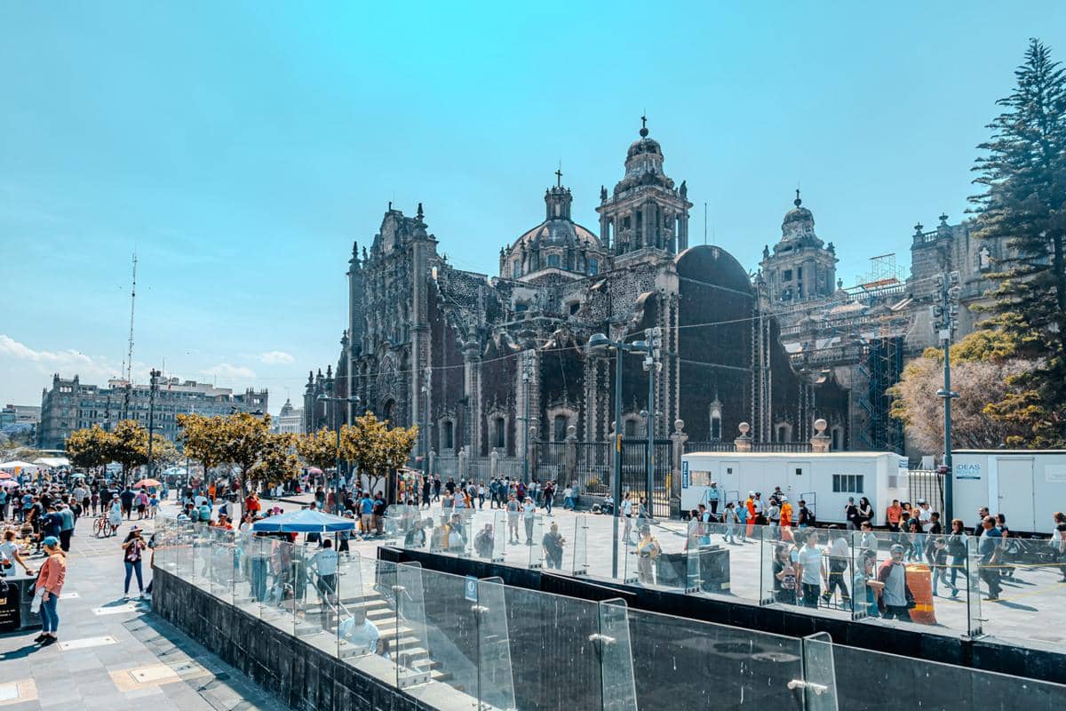 ilustrasi suasana di Mexico City