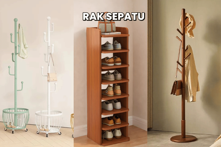 Rekomendasi Penyimpanan Barang Vertikal agar Ruang Sempit Jadi Lega