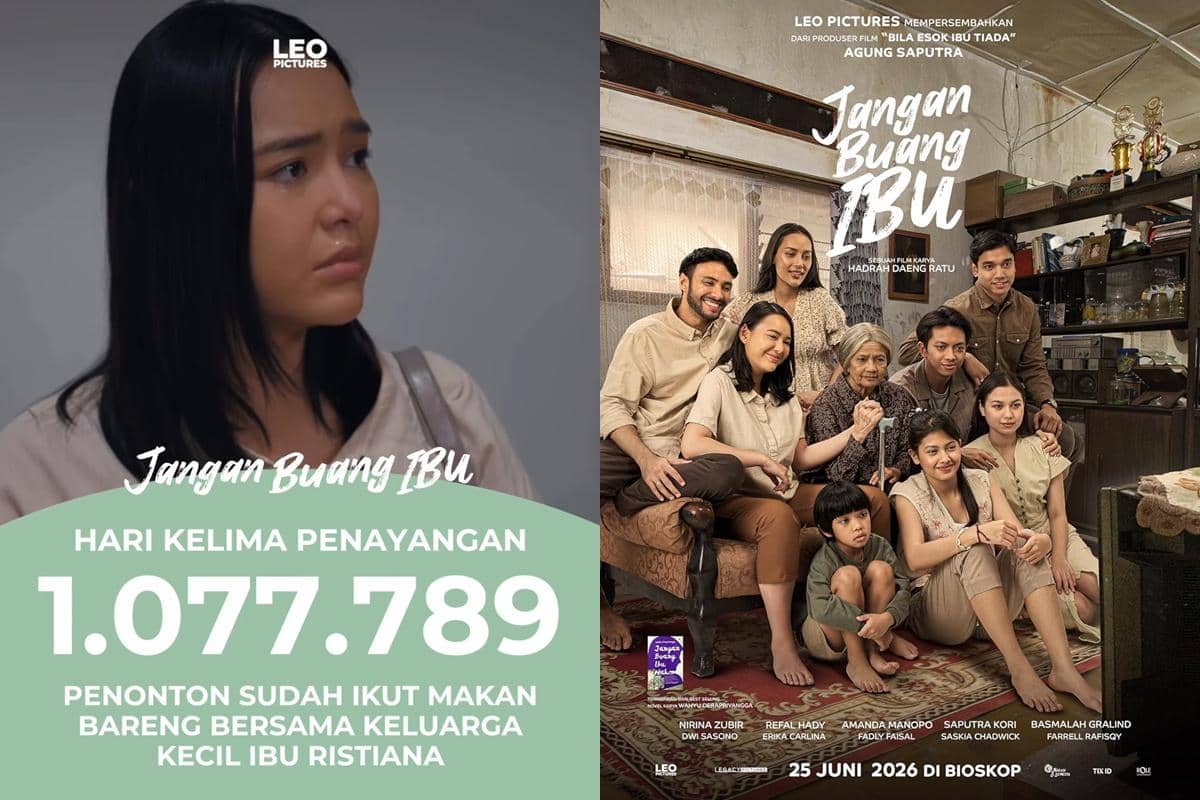 Film Jangan Buang Ibu Tembus 1 Juta Penonon di Hari Kelima Tayang