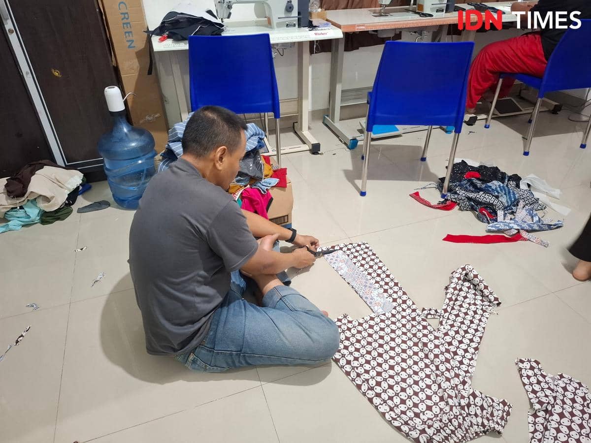 Anak binaan Yayasan Teman Hebat Berkarya