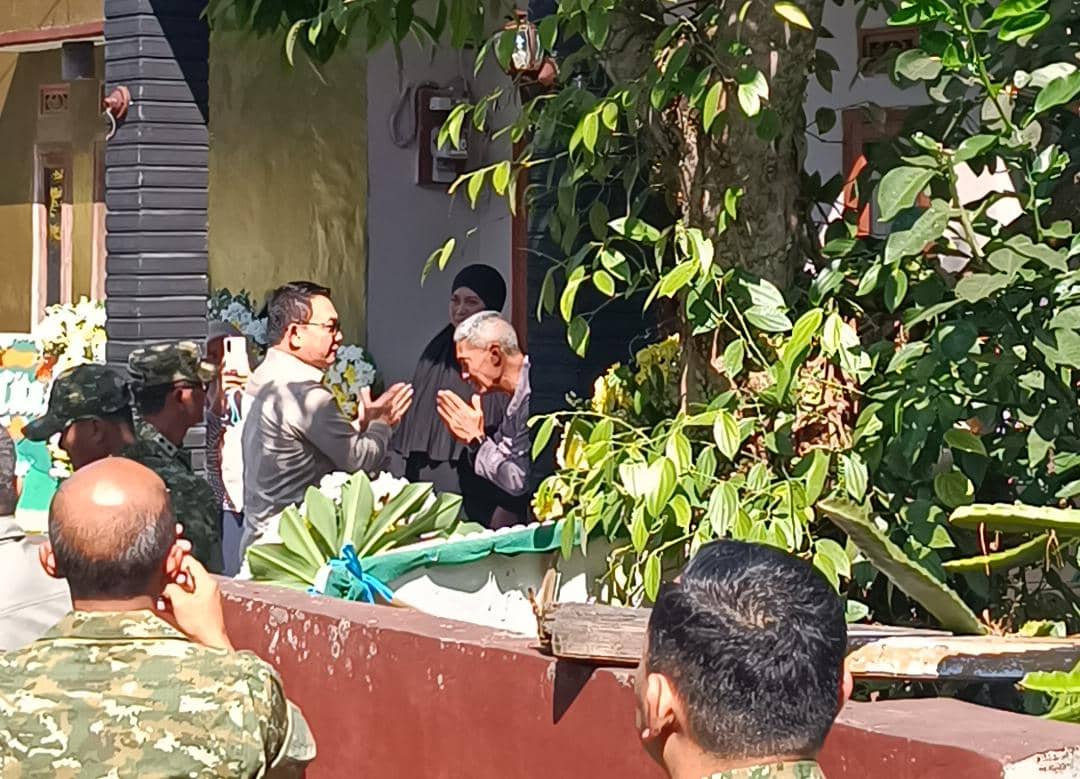 Datangi Rumah Korban Latsar Kopdes, Dudung: Keluarga Sudah Ikhlas